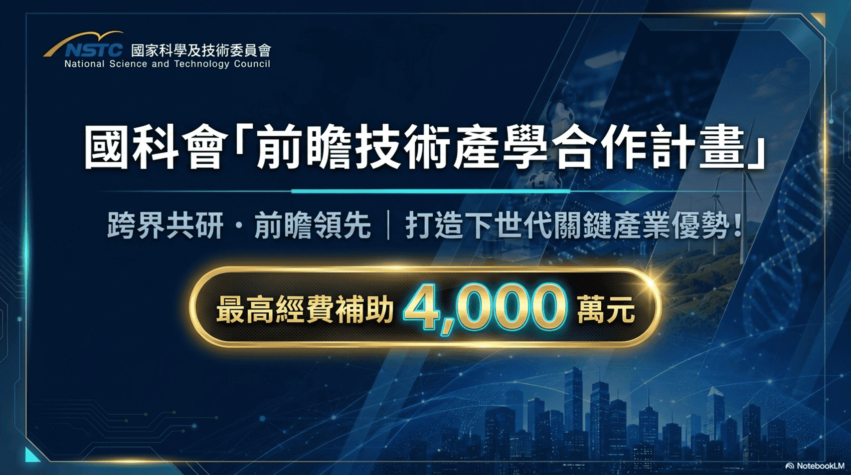 【邀案資訊】🚀企業研發免踩坑！國科會「前瞻技術產學合作計畫」助企業分攤風險🚀