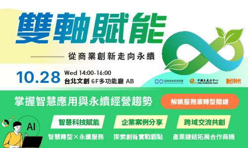 【學習資源】<免費報名>SIIR邀您共創商機！10月28日交流論壇，聚焦創新落地與跨域交流